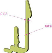 Figure 8 (in). Stamped/cut contact